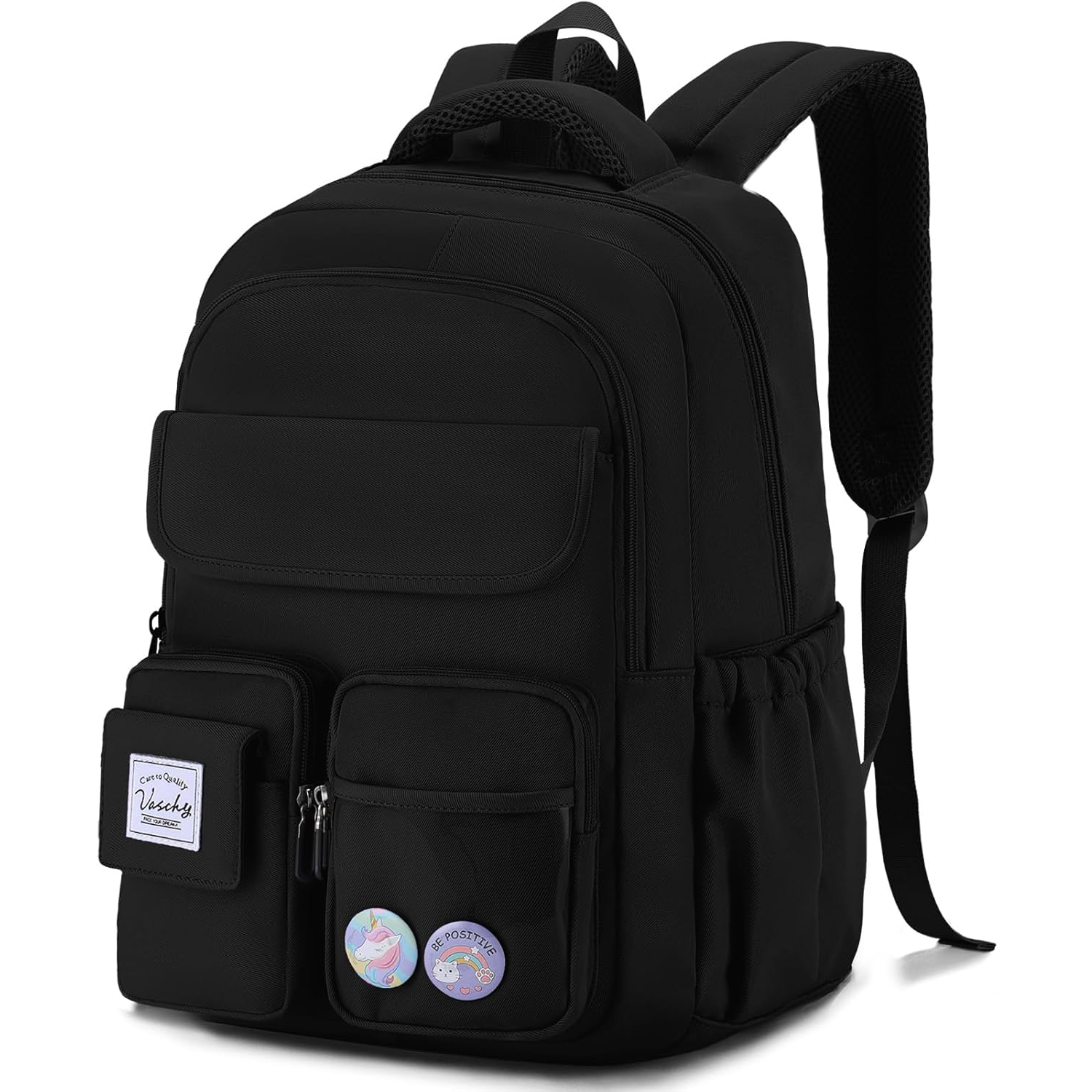 Black Backpack Cute Bookbags For School Cute School Bag