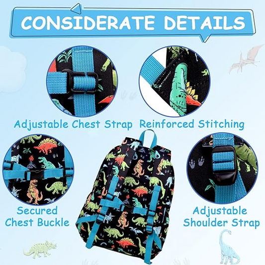 Durable 15'' Lightweight Backpack for Kids