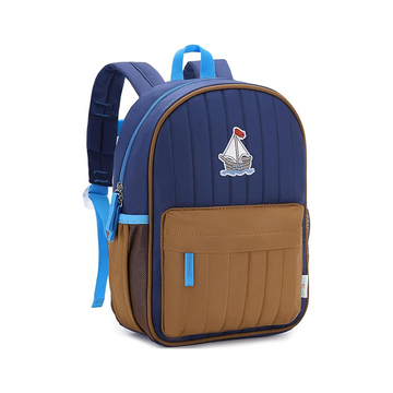 Lightweight Quilted Color-blocked School backpacks