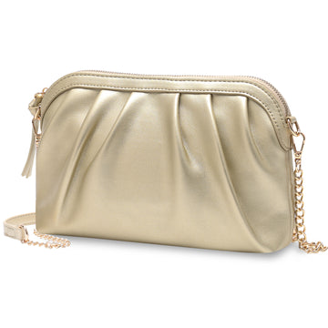 Fashion Ruched Clutch Purse