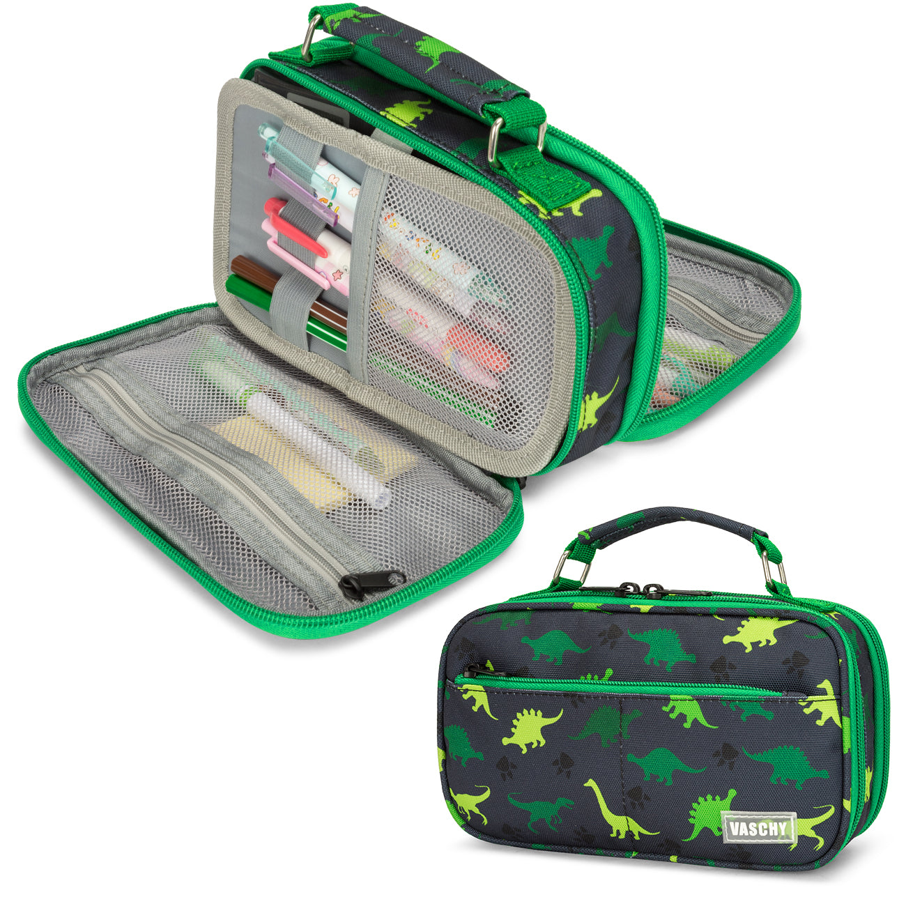 Cute Dinos Pencil Box for Preppy Kids