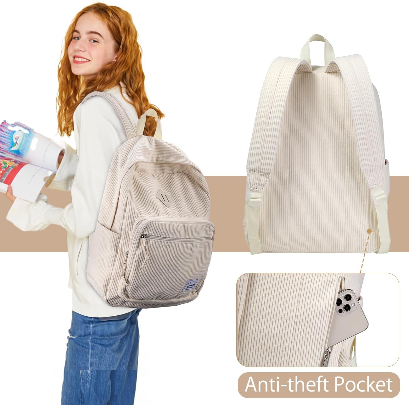 hilltop mini backpack vans Kawaii Cute Style Travel Backpack
