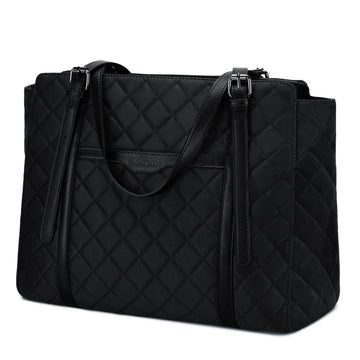 VASCHY Medium Puffer Work Shoulder Bag Purse