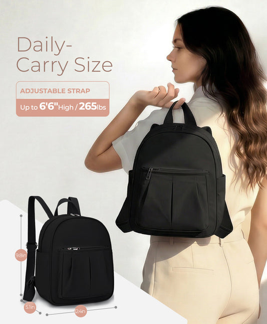 VASCHY Small Backpack for Women