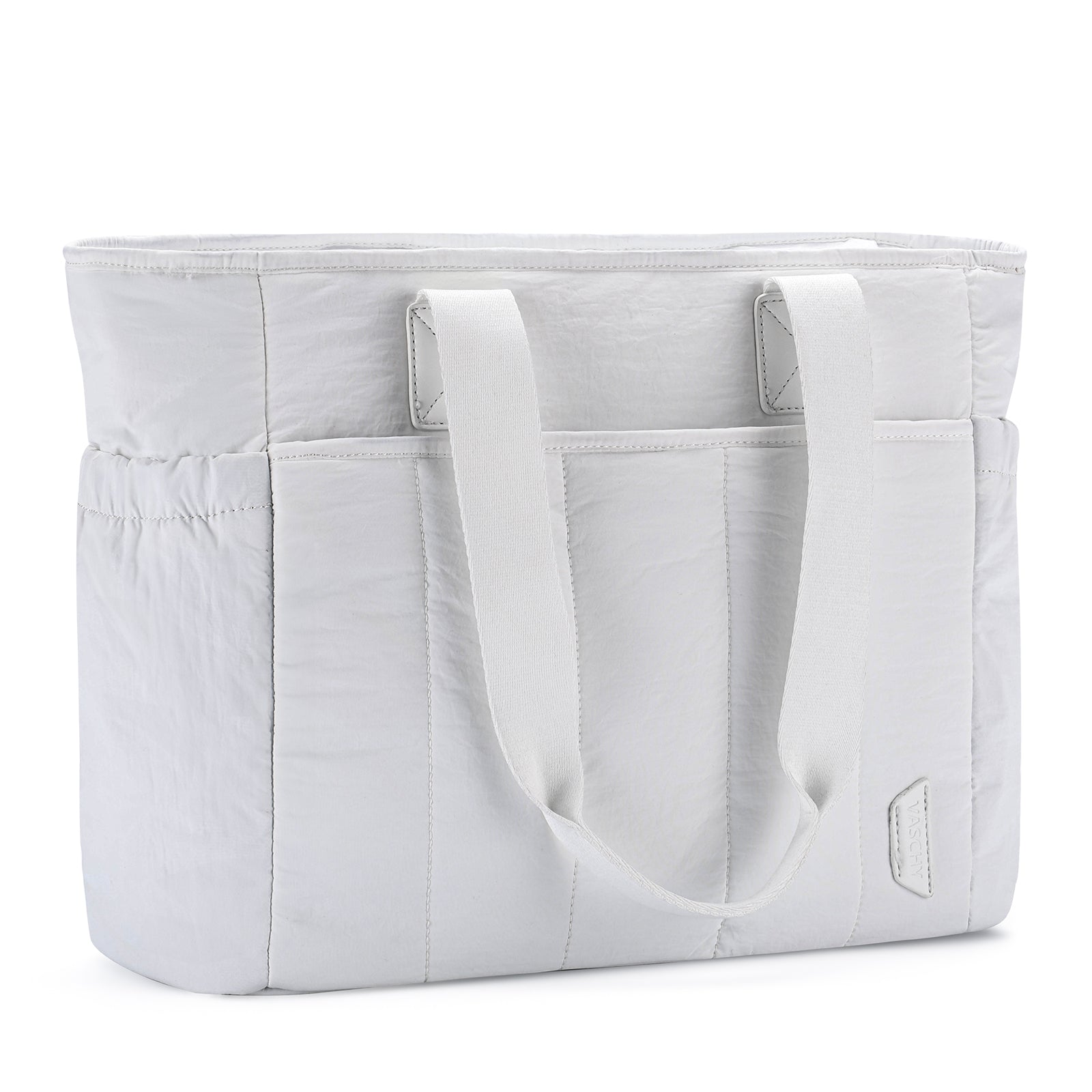 Quilted Puffy Laptop Totes
