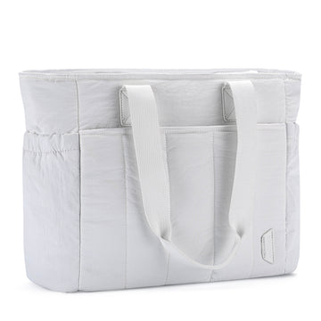Quilted Puffy Laptop Totes