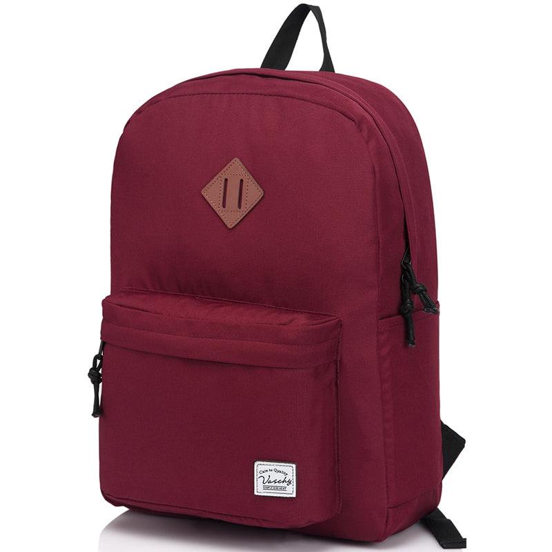 VASCHY Lightweight School Backpack