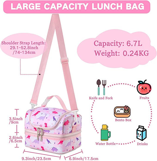 Animal Print cute lunch bag